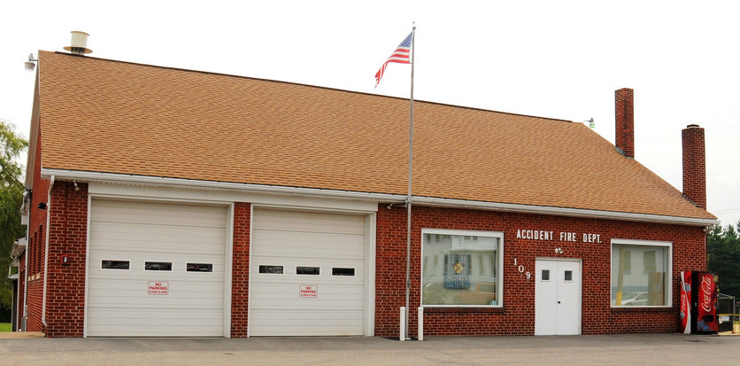 Accident Volunteer Fire Department Garrett County Md Business